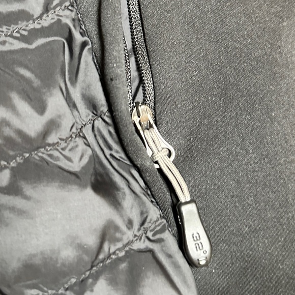 32°Degrees Women Mixed Media Jacket - Black - Picture 5 of 7